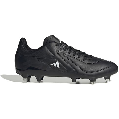 Chaussures Rugby Adizero RS15 SG Crampons Hybrides Tout Terrain Noir - Adidas
