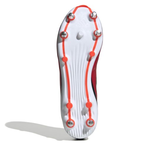 Chaussures De Rugby RS15 SG Crampons Hybrides Tout Terrain  Rouge - Adidas