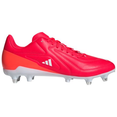 Chaussures Rugby RS15 (SG) Crampons Hybrides Tout Terrain Rouge et Orange - Adidas