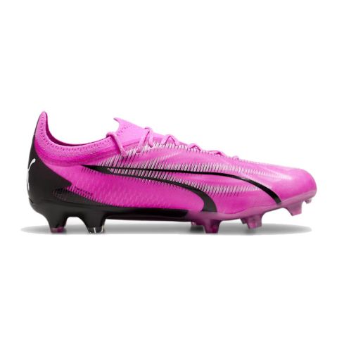 Chaussures Rugby Ultra Ultimate FG Crampons Moulés Terrain Sec Rose - Puma