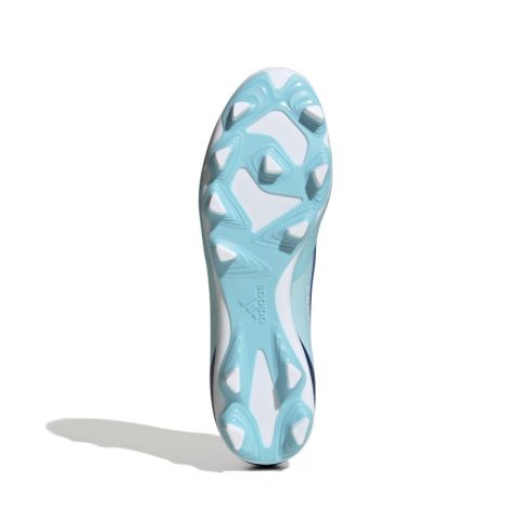 Chaussures Rugby X Crazyfast.4 FG Crampons Moulés Terrain Sec Bleu - Adidas