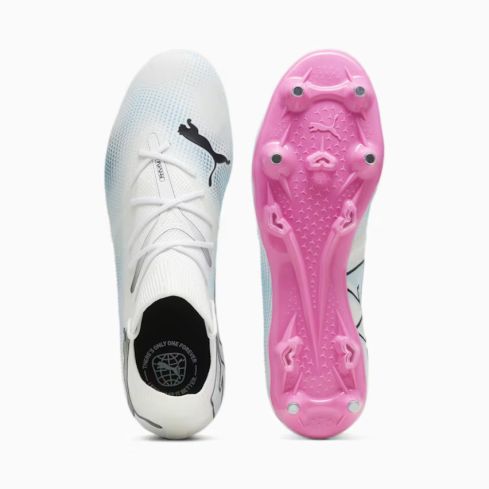 Chaussures Rugby Future 7 Match SG Crampons Hybrides Tout terrain Blanc - Puma