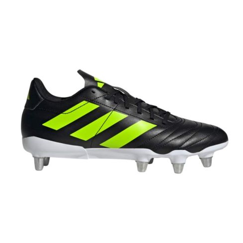 Chaussures Rugby Kakari (SG) Crampons Vissés Terrain Gras Lucid Lemon Pack Noir - Adidas  