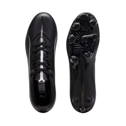 Chaussures Rugby Ultra 5 Play FG/AG Crampons Moulés Terrain Sec Noir - Puma