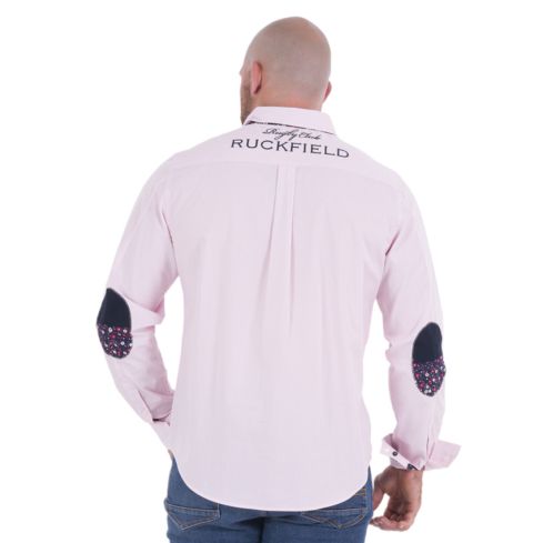 Chemise Rugby manches longues Club Ruckfield rose - Ruckfield