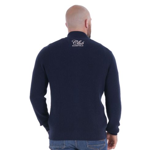 Gilet zippé Rugby Club Ruckfield bleu marine - Ruckfield