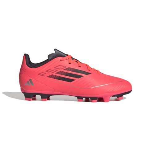 Chaussures Rugby Enfant F50 Club FXG Crampons Moulés Terrain Sec Rose/Noir - Adidas
