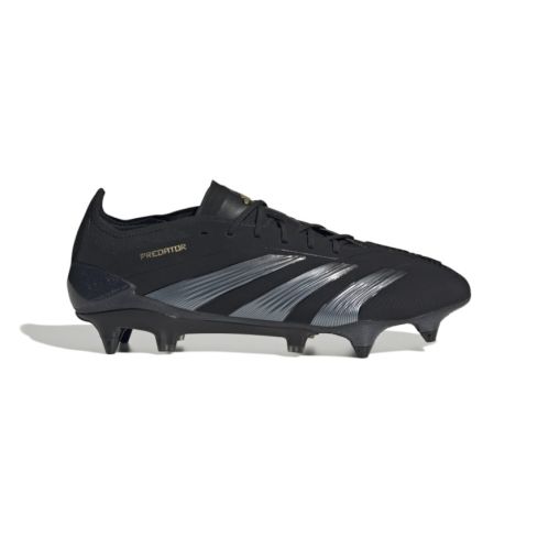 Chaussures Rugby Predator Élite SG Crampons Hybrides Tout Terrain Noir/Or - Adidas