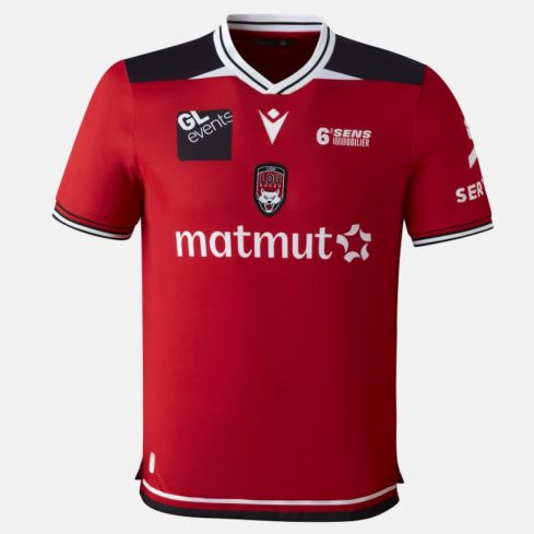 MAILLOT RUGBY REPLICA LOU RUGBY EXTERIEUR 2024/2025 - MACRON