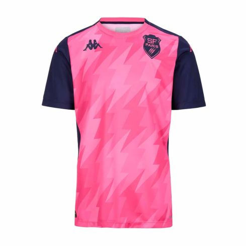 Maillot Aboupre Pro 8 Stade Français Paris Rose 2024/2025 - Kappa