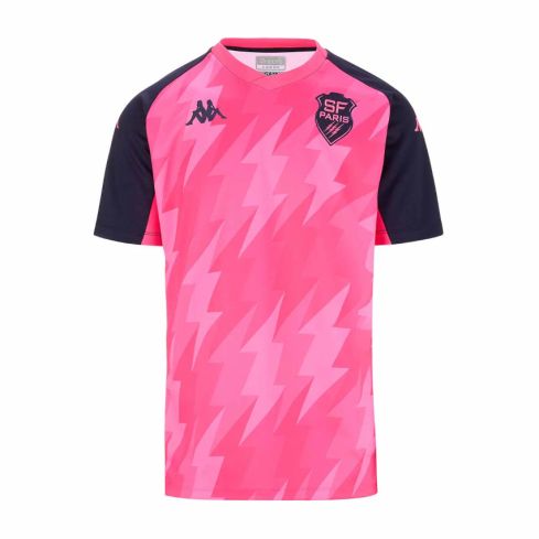 Maillot Rugby Entraînement Stade Français Rose - Kappa