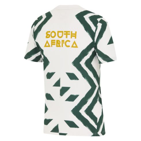 Maillot Rugby Afrique Du Sud Pré-Match 2024/2025 Blanc - Nike
