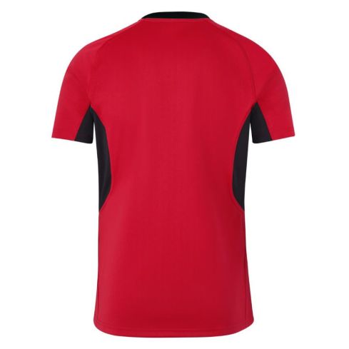 BADGE Maillot Rugby Entrainement Crew Razor Chilly-Mazarin Rouge et Noir - Nike