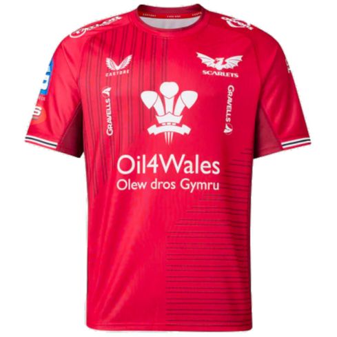 Maillot rugby Scarlets domicile 2023/2024 - Castore