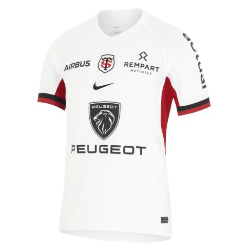 Maillot Rugby Stade Toulousain Enfant Extérieur 2024/2025 Blanc - Nike