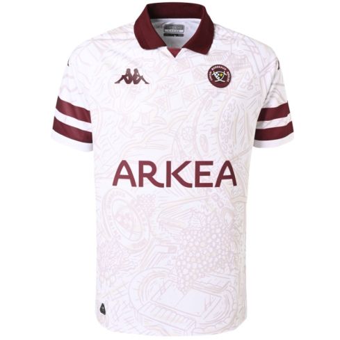Maillot Rugby Enfant Union Bordeaux Bègles Extérieur 2024/2025 - Kappa