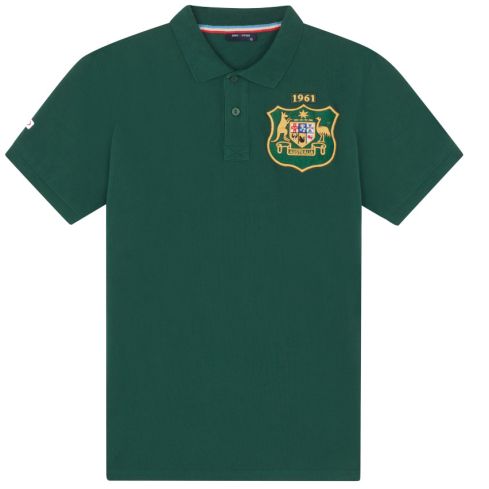 Polo Rugby Australie 1961 Vert - Sports D'époque