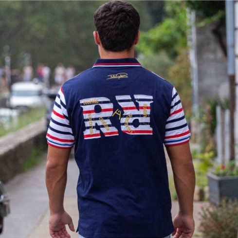 Polo Rugby Dos en RR Fabien Pelous - Rugby Religion