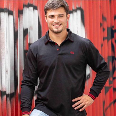 Polo Rugby Manches Longues Stadium - Rugby Religion