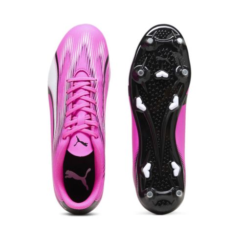 Chaussures Rugby Ultra Play SG Crampons Hybrides Terrain Sec Rose - Puma