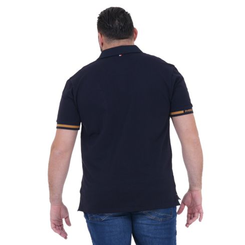 Polo Rugby Manches Courtes French Bleu Marine - Ruckfield