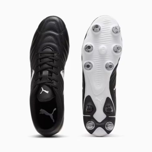 Chaussures Rugby Puma Avant Crampons Vissés Noir Terrain Gras - Puma