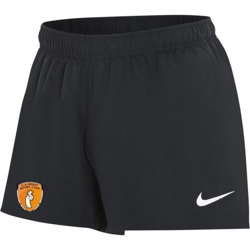BADGE Short Rugby Enfant Entrainement Noir Orsay- Nike