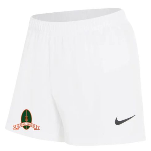 BADGE Short Rugby Entrainement Blanc Neuilly-sur-Seine - Nike