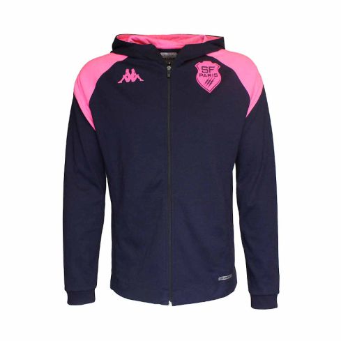 Sweat À Capuche Rugby Aruferdo Stade Français Paris - Kappa