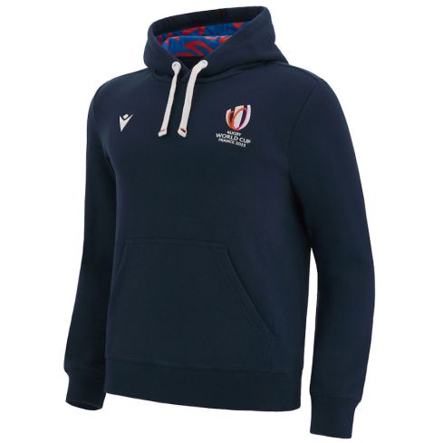 Sweat À Capuche Coton Rugby France Coupe Du Monde Rugby 2023 - Macron