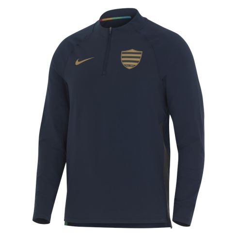 Sweat Rugby Racing 92 Entrainement 1/4 Zip 2024/2025- Nike