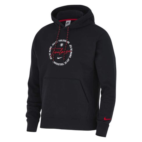 Sweat Rugby À Capuche Stade Toulousain 2024/2025 Noir - Nike 