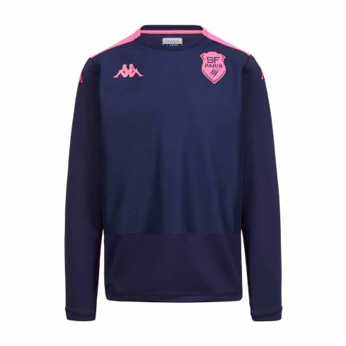 Sweat Apron Pro 8 Stade Français Paris Bleu 2024/2025 - Kappa