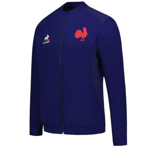 Sweat Rugby Zippé France - Le Coq Sportif
