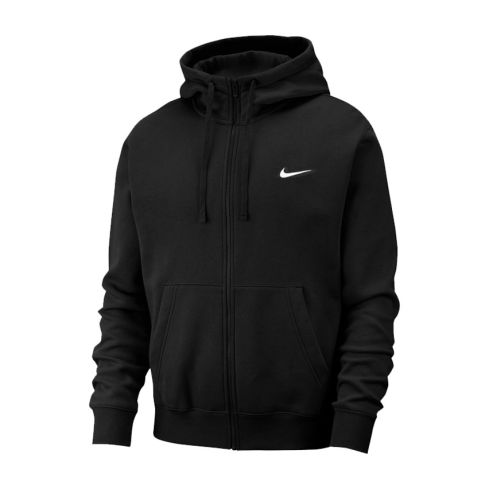 Sweat rugby Zippé à Capuche Noir - Nike