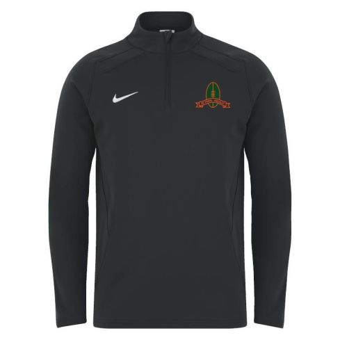 Sweat 1/4 Zip Rugby Entrainement Noir Neuilly-sur-Seine - Nike
