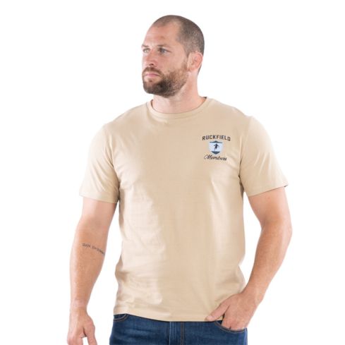 T-shirt Rugby Vichy Beige - Ruckfield