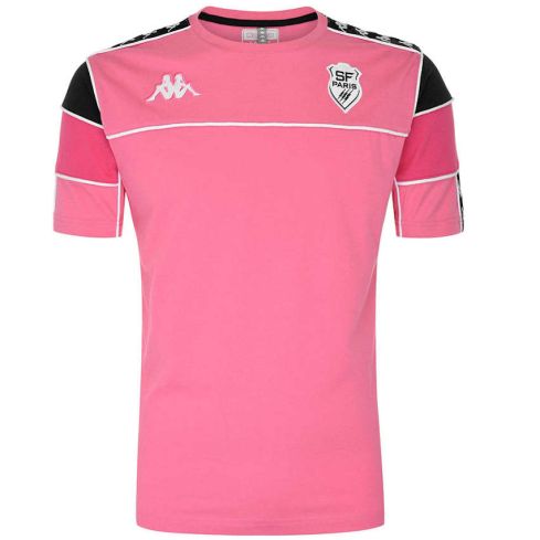 T-shirt Rugby Arari Stade Français Paris Rose - Kappa