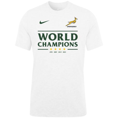 T-shirt Springboks Afrique du Sud Champion du Monde 2023 - Nike