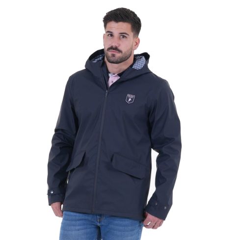 Manteau de pluie Members Club House Rugby Bleu Marine - RUCKFIELD