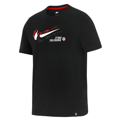 T-shirt Rugby Stade Toulousain Graphic Noir Coupe d'Europe 2024/2025 – Nike