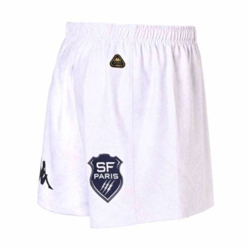 Short Rugby Kombat Ryder Third Stade Francais Paris Enfant 2024/2025 Blanc - Kappa