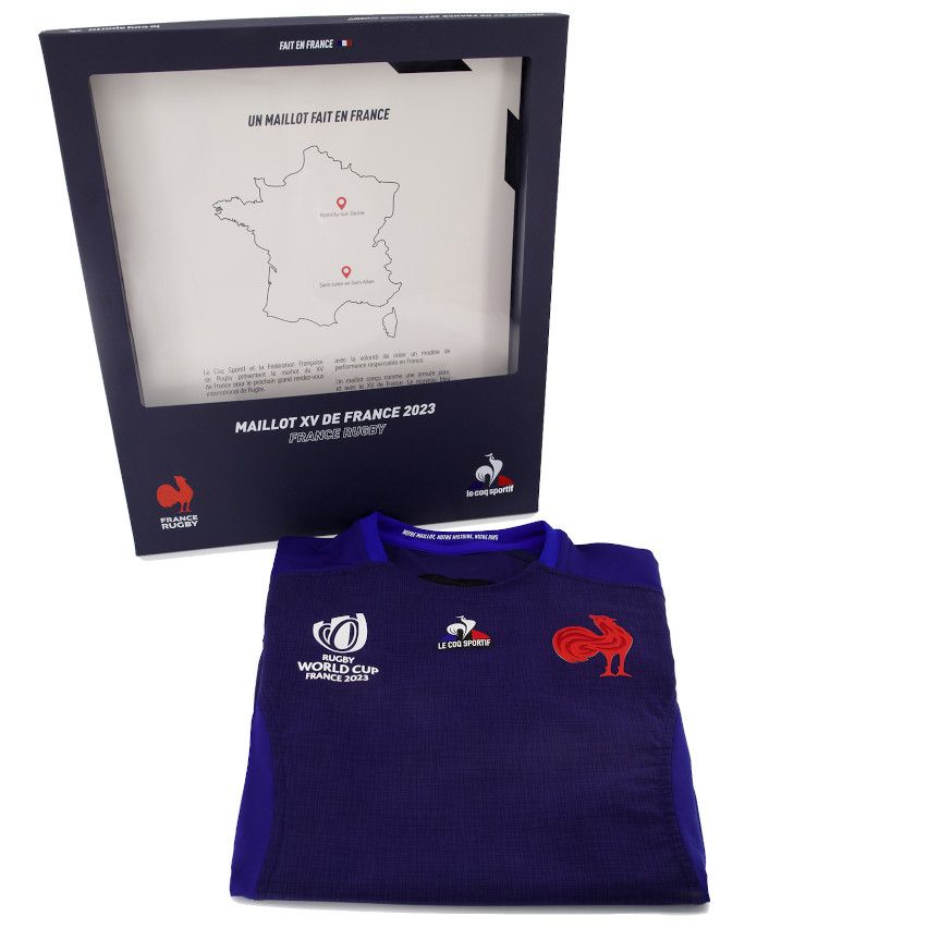 Exceptionnel: Offrez-vous le Maillot de Match de l’équipe de France porté par Dupont, Fickou et Ollivon !