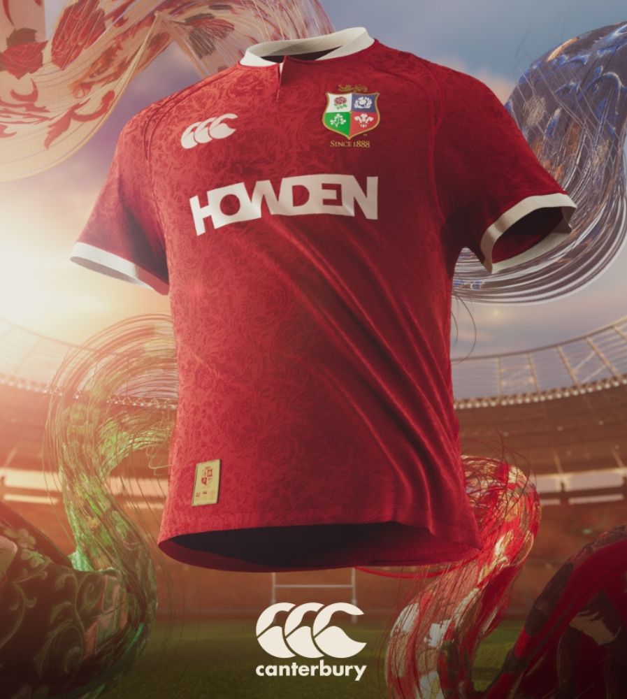 Lions britanniques maillot rugby