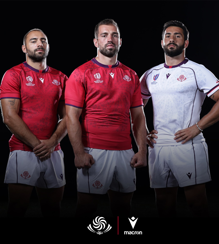 Géorgie maillot rugby